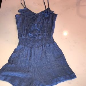 Chambray romper